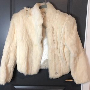 80’s rabbit fur jacket.